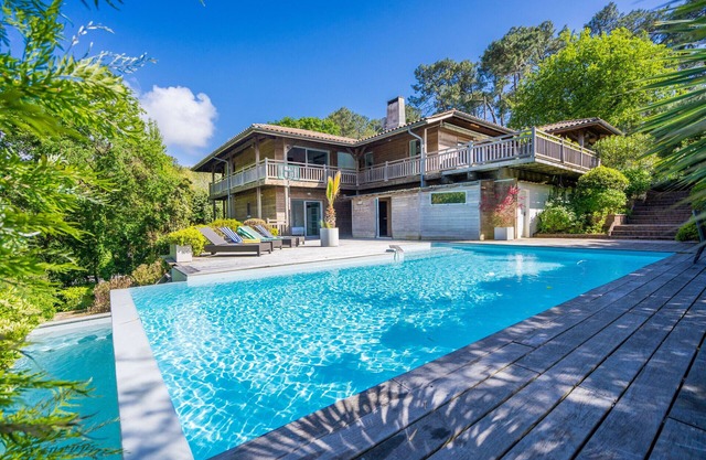 Villa d'Architecte piscine/dune & plage a pied