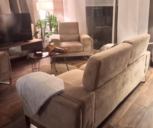 Villa d'exception à louer, salon et 2 chambres