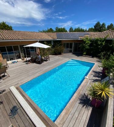 Villa entre lac et océan