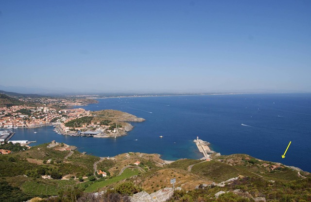 Villa, exceptional setting and view, Cap Bear