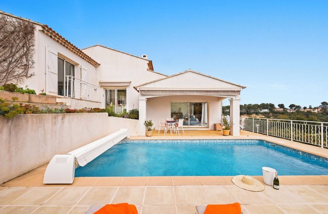 Villa Horizons Bleus Sea View Swimming Pool Hyères Costebelle
