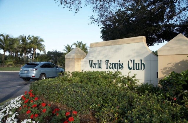 Villa in the World Tennis Club with 16 tennis courts and private pool