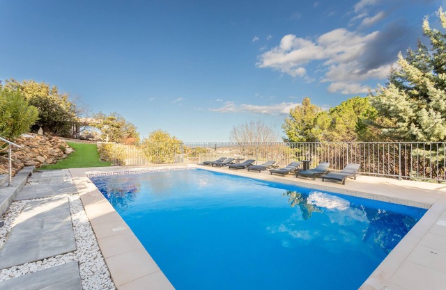 Villa 'La Bastide Des Albères' with Sea View, Private Pool and Wi-Fi