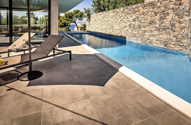 Villa Lumiere - contemporary holiday villa with sea views for up to eight guests