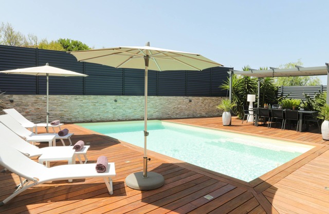 Villa Marine by the sea .