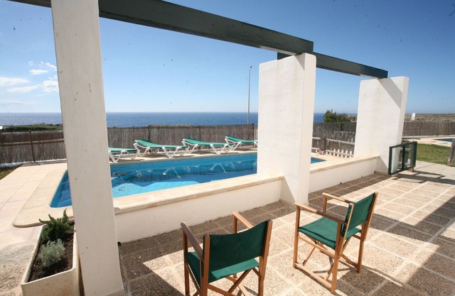 Villa Victor Menorca with private pool, AC, breathtaking sunset and sea views