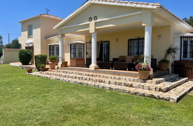 Villa 'Villa in Mijas Golf' with Sea View, Wi-Fi and Air Conditioning