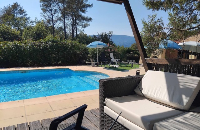 Villa with large private pool and stunning views of hillside villages sleeps 8n