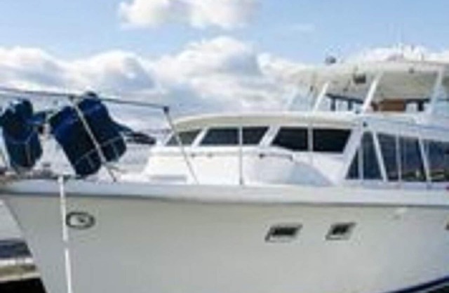 Vintage Hatteras Yacht