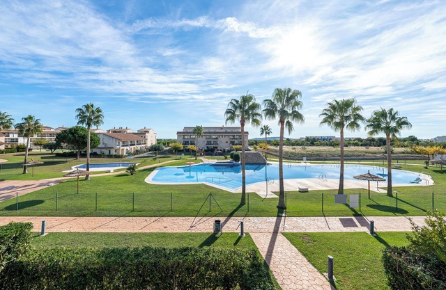 Vivienda lujo panorámica golf with Sea View, Wi-Fi and Air Conditioning