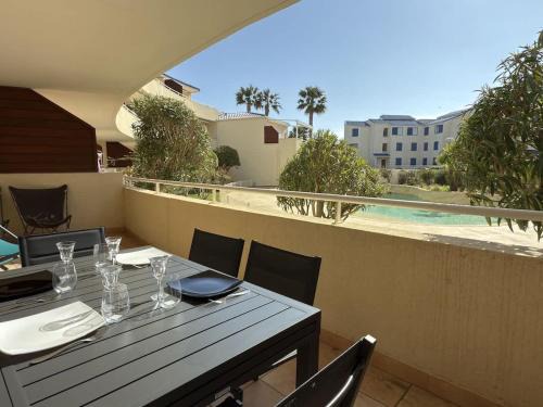 Vue piscine Appartement sympa