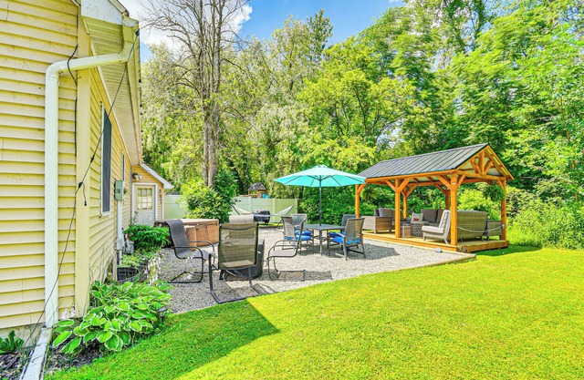 Walk to Owasco Lake: Auburn Home w/Hot Tub