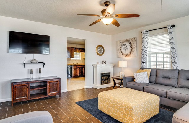Walk to Town: Home w/Yard in Brenham!