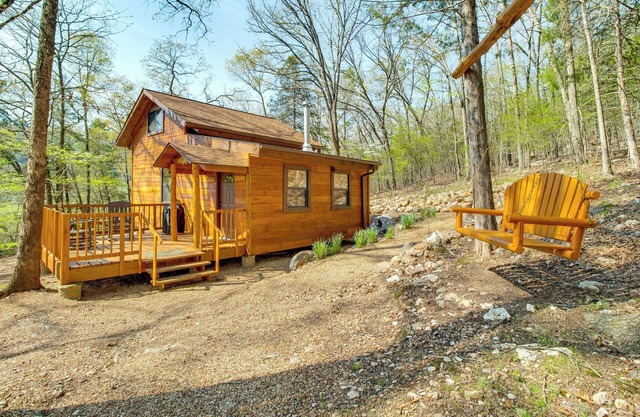 Walk to White River: Cotter Cabin w/Fire Pit!