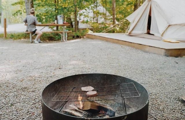 "Wanderer" tent near Tobermory