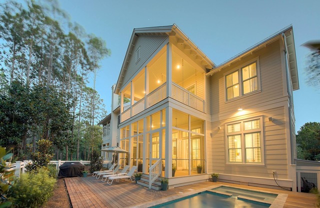 Watercolor 5 bedroom home w/pool and spa, Gem cart, great location!