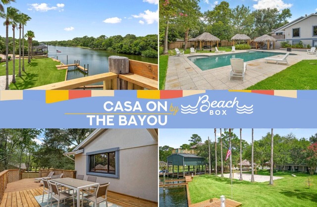 Waterfront Oasis with Pool, Fire Pit & Dock