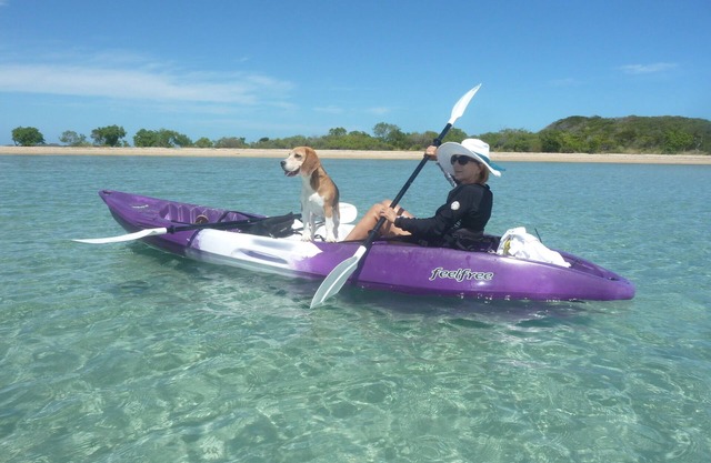 Waterfront studio in Nouméa, Lagoon view for 2 people