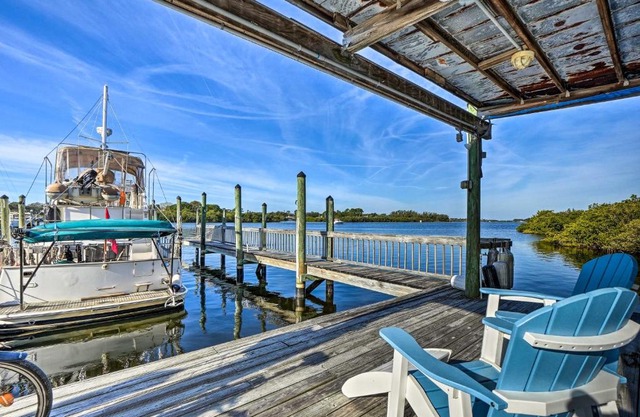Waterfront Tarpon Springs Vacation Rental!