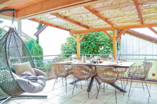 Wellness & Fun am Bodensee - mit Pool, Kino, Tischkicker und Terrasse