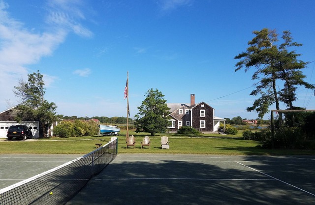 Westhampton quintessential waterfront 2 acres w/tennis, dock.