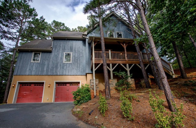 Winters Haven | Luxurious Asheville Mountain Timber Frame Cabin W/Hot Tub, Fire Pit & Pet Friendly!