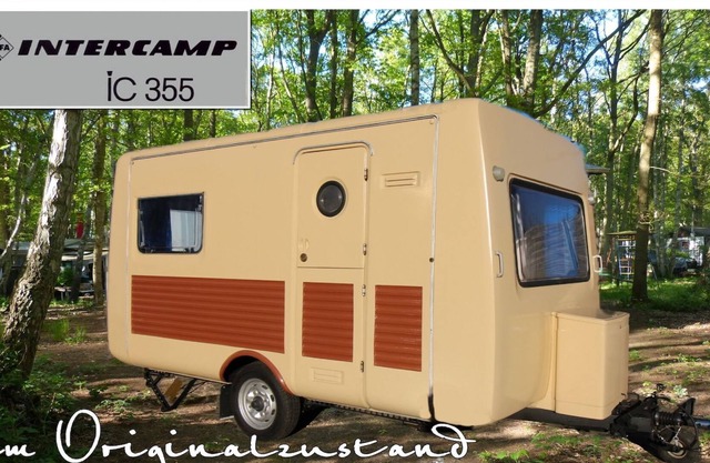 Wohnwagen 07 IC 355 - Ostalgie Intercamp Direkt AM Strand - Nonnevitz auf Rügen
