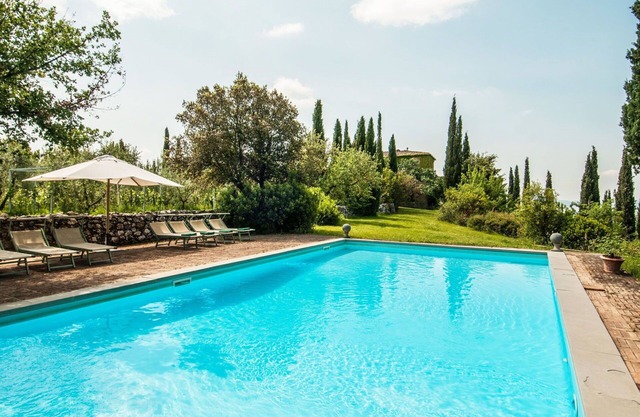 Wonderful private villa for 16 people with WIFI, A/C, private pool, TV, patio and panoramic view