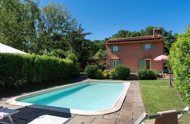 Wonderful private villa for 6 guests with private pool, A/C, WIFI, TV, patio and panoramic view