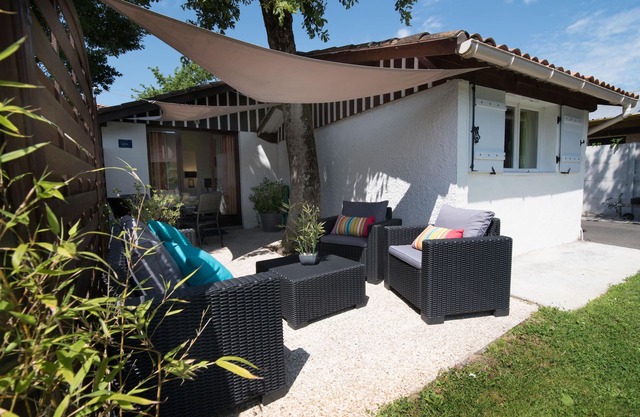 Wood chalet with garden 3 miles away from the Pyla dune and Arcachon