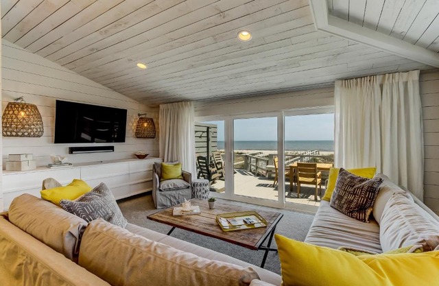 Yellow Oceanfront Condo