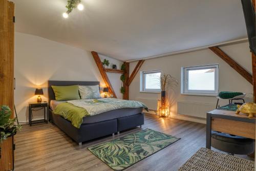 Zuarin Seeblick - Ganzes Apartment direkt am Schlossgarten von Schwerin mit Dschungelfeeling