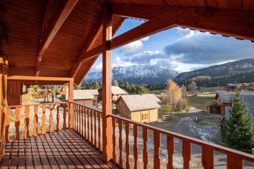 Le Devoluy Ski Chalet | À 400m des pistes, confortable chalet pour 10
