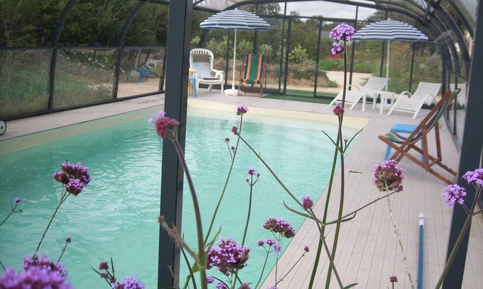 La Chapelle-aux-Filtzmeens House | écogite/piscine/axe St Malo/équipé bébés