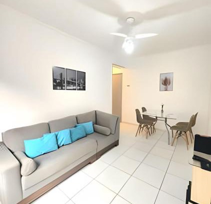 Boqueirao Apartment | Ótimo APTO-Uma Quadra da Praia em Santos