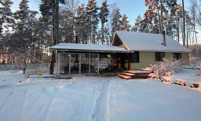 Primorskoe House | Дом с баней на берегу залива