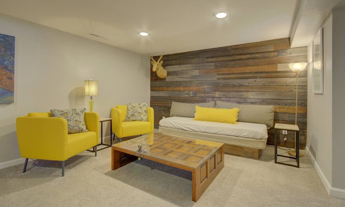 Arvada Plaza Area Apartment | 1/2 of our house, bright basement suite w/ kitchen and laundry