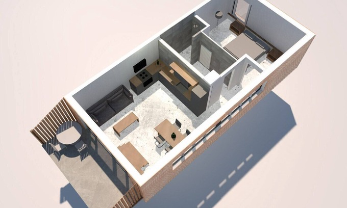 Freiburg im Breisgau Apartment | 1 Chardonnay, 57qm, Balkon, 1 Schlafzimmer, Max. 2 Personen