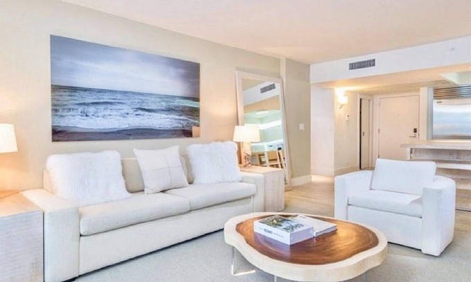 South Beach Condo | 1 Hotel Stylish 1 BR/1.5BA w/Balcony & Ocean View