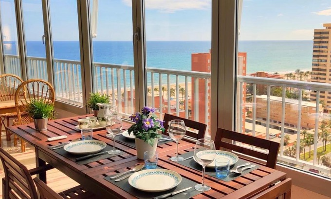 Playa de San Juan Apartment | <1 Min Beach, Sea Views, AC, Wifi, Pool, 3xTennis