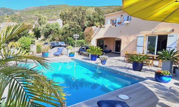 Figarella House | 100 m2 villa at the beginning of Cap Corse with private pool