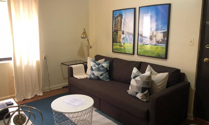 Industry Apartment | 1721 4J · NYC Gateaway-20min to NYC/parking available