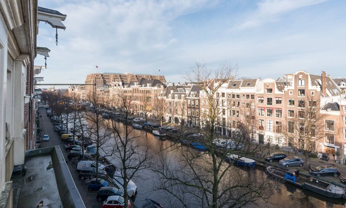 Amstelveld House | 17th Century Canal Apartment with Roof Terrace