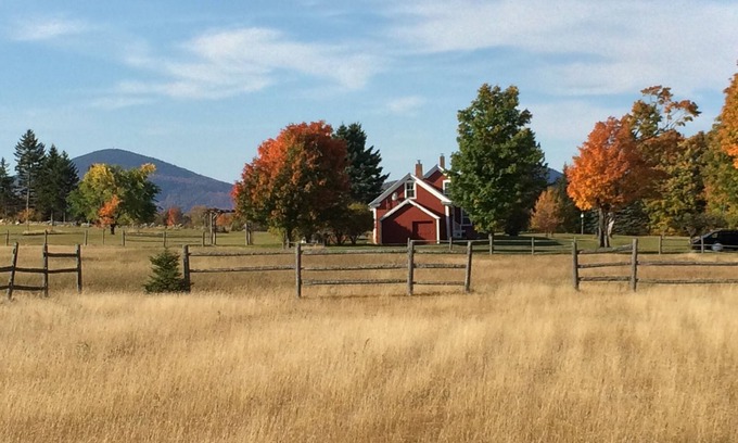 West Burke Other | 1840s Farmhouse On 90 AC. With Trails, Mountain Views, Sauna