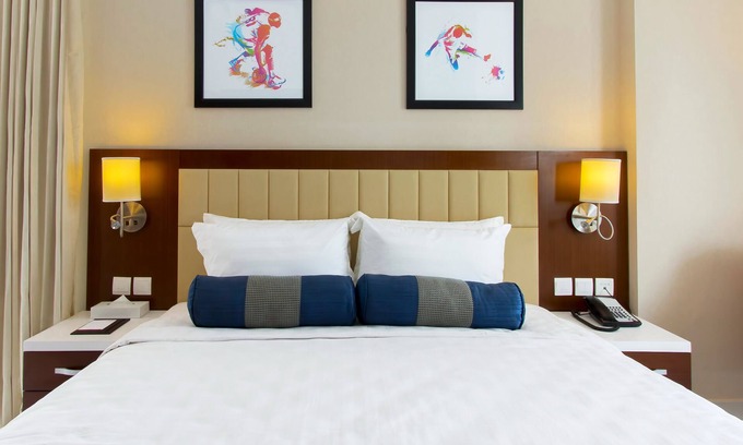 Dubai Sports City Apartment | 1BR - Treppan Hotel & Suites, Luxury Accommodation in Dubai Sports City