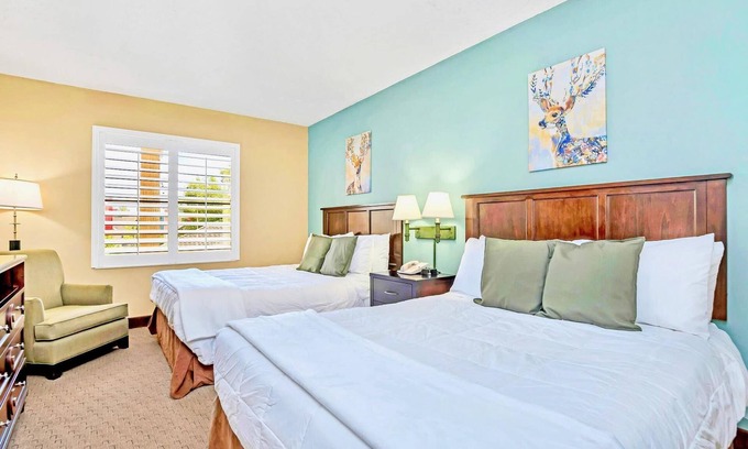 Southwest Orlando Apartment | 1BR w 2 Queen Beds -near Disney w Pool Hot tub