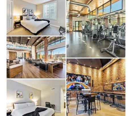 Downtown Salt Lake City Apartment | 2 Bed 2 Bath Delta Salt Palace Gym King Bed