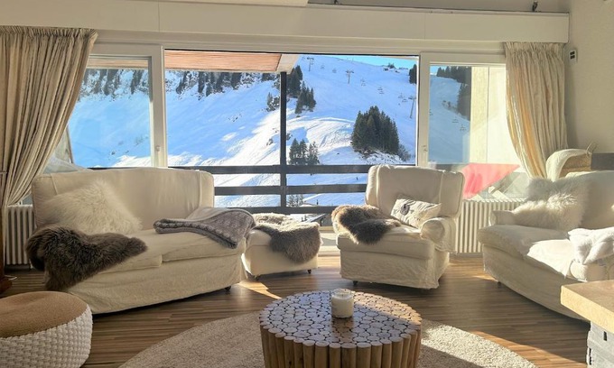Val d'Illiez Apartment | 2 Bedroom Apartment, ski-in/ski-out in Les Crosets