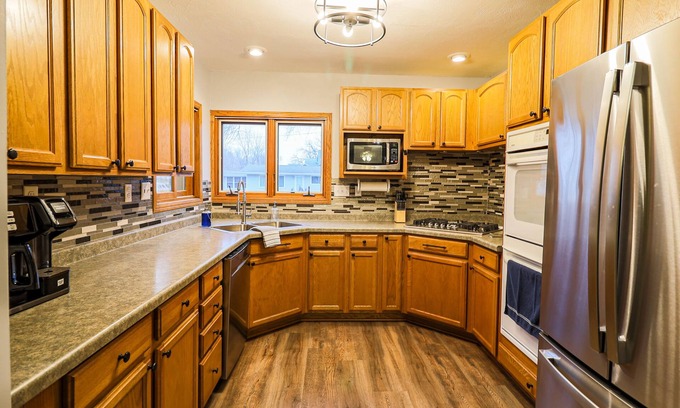 Lake City House | 2 Blocks from Lake! Over 3,000 sq ft, Dog Friendly, Fire Pit w/Wood & Games!