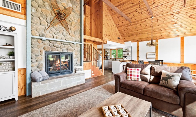 Hayward House | 2 cozy, secluded cabins on beautiful waterfront acreage with epic game roomn